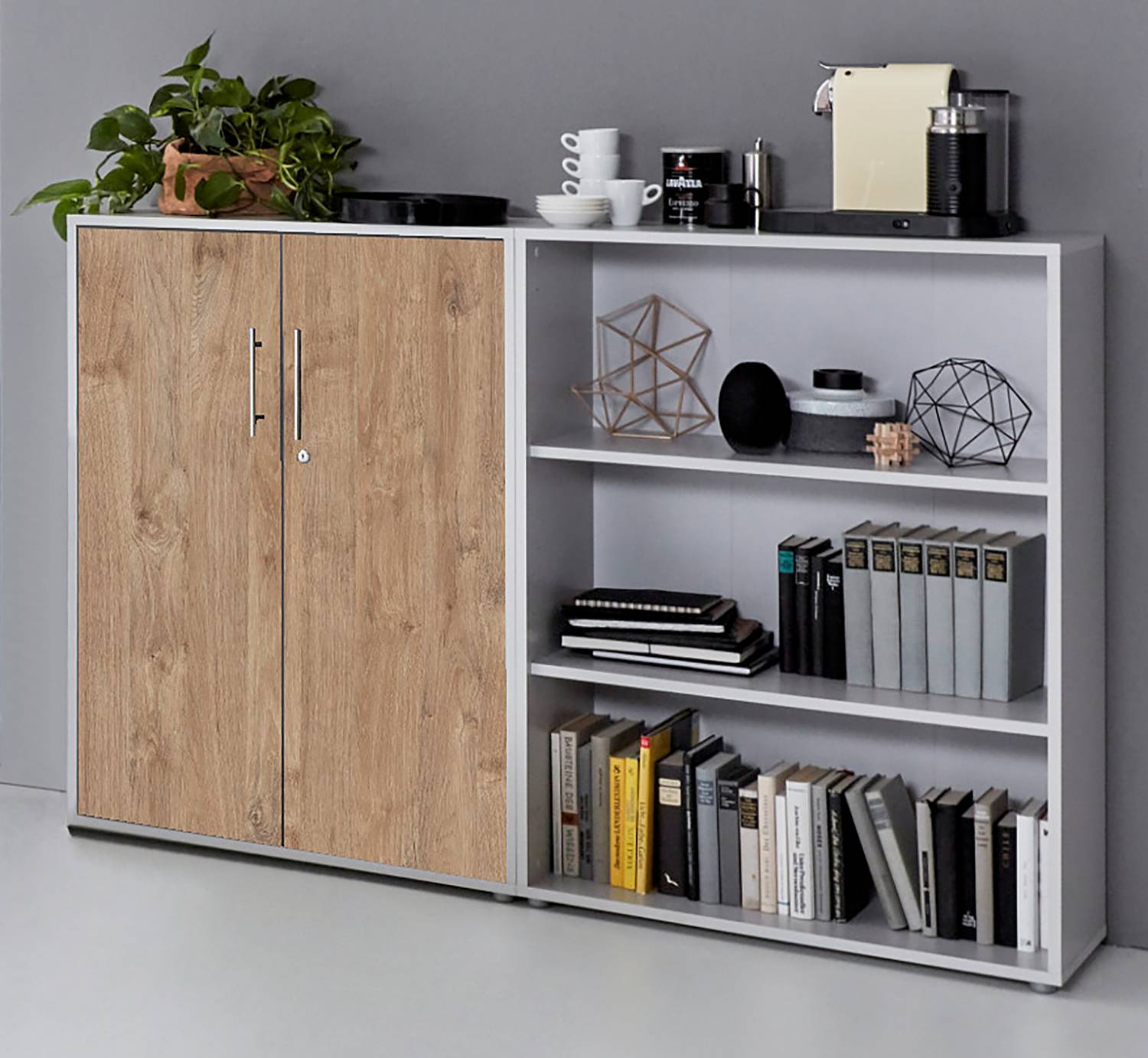 Aktenschrank Avin 2-teilig von Furnitive