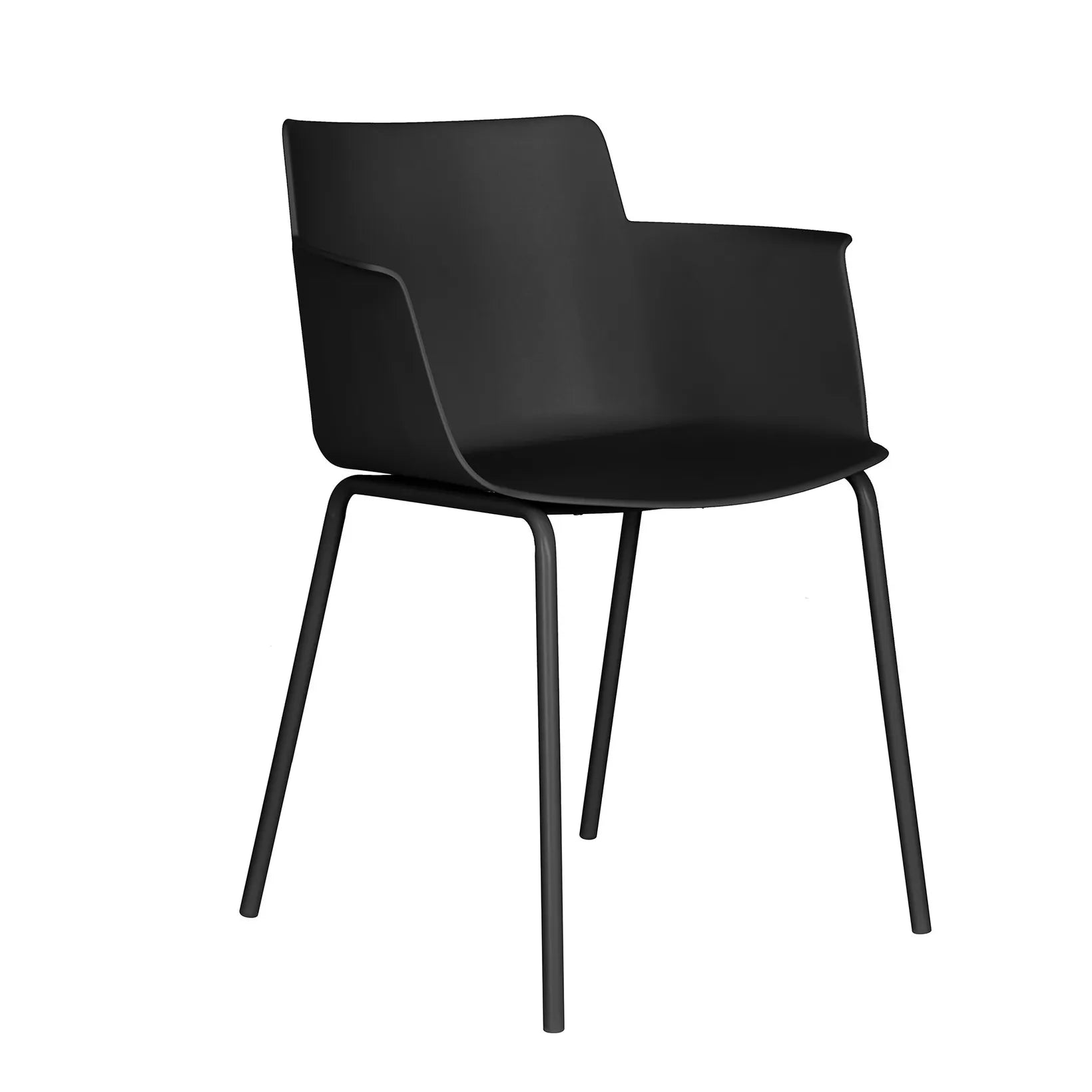 Bari Stuhl Schwarz - Schwarz - Furniture by Sinnerup von Furniture by Sinnerup