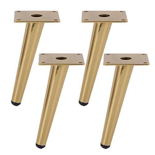 Furniture legs Möbelfüße X4 Metall Couchtisch Möbel Eisen TV Schrank Füße Edelstahl Gold Sofa Beine Schrank Beine Last Gewicht 800kg von Furniture legs