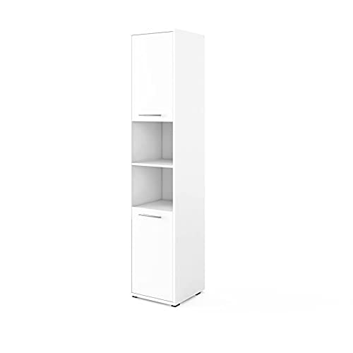 Beischrank Concept PRO CP8 Schrank Hochschrank für Wandbetten 2 Türen (Weiß) von Furniture24