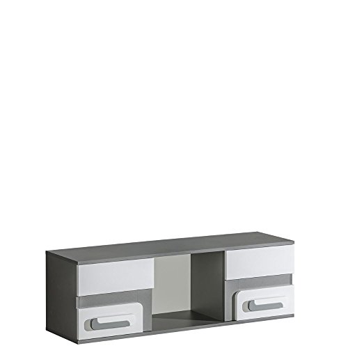 Furniture24 Hängeschrank Apetito AP10 Wandschrank Wandboard 2 Türiger Weiß/Grau Furniture24 Hängeschrank Apetito AP10 Wandschrank Wandboard 2 Türiger Weiß/Grau von Furniture24