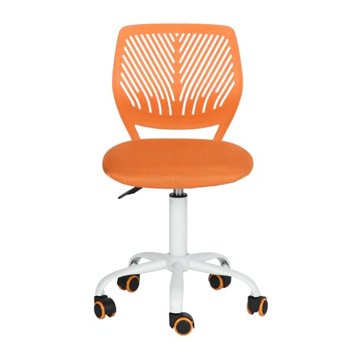 FurnitureR Bunte Schreibtischstuhl, Modernes verstellbares Design Computer Sitz, Swivel Armless Stuhl, Kinderzimmer, Home Office Task Chair FurnitureR Bunte Schreibtischstuhl, Modernes verstellbares Design Computer Sitz, Swivel Armless Stuhl, Kinderzimmer, Home Office Task Chair von FurnitureR