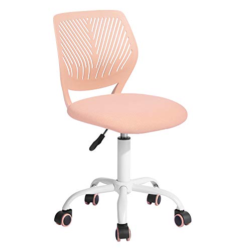 FurnitureR Bunte Schreibtischstuhl, Modernes verstellbares Design Computer Sitz, Swivel Armless Stuhl, Kinderzimmer, Home Office Task Chair von FurnitureR