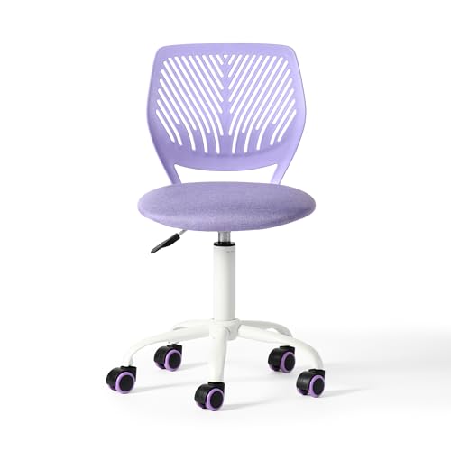 FurnitureR Home Office Stuhl Ergonomischer justierbarer Höhendreher Rolling Computer Executive Stuhl für Home Office Arbeitszimmer, Helllila FurnitureR Home Office Stuhl Ergonomischer justierbarer Höhendreher Rolling Computer Executive Stuhl für Home Office Arbeitszimmer, Helllila von FurnitureR