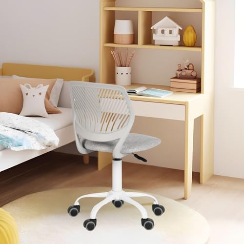FurnitureR Kinderstuhl Schreibtisch Höhenverstellbar, bunter ergonomischer Jugendstuhl mit Rückenlehne und Armlehnen, Kinderstuhl mit 5 Rädern, für Kinder 3-10 Jahre alt, maximale Belastung 100 kg von FurnitureR