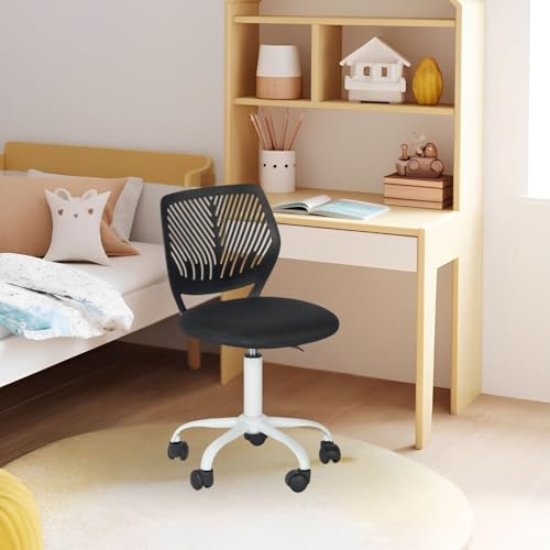FurnitureR Kinderstuhl Schreibtisch Höhenverstellbar, bunter ergonomischer Jugendstuhl mit Rückenlehne und Armlehnen, Kinderstuhl mit 5 Rädern, für Kinder 3-10 Jahre alt, maximale Belastung 100 kg von FurnitureR
