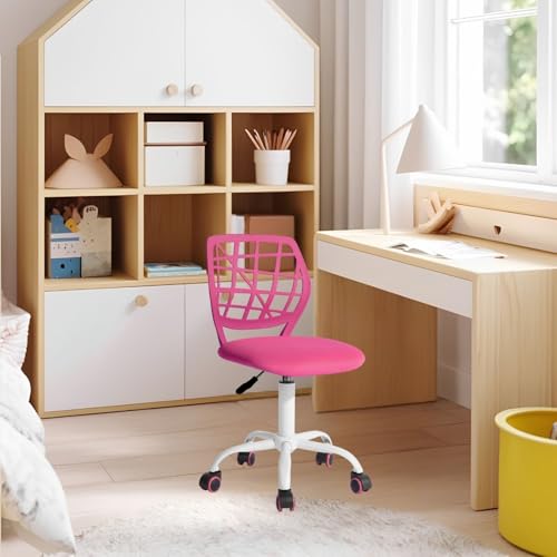FurnitureR Kinderstuhl höhenverstellbar für Schreibtisch, ergonomischer bunter Jugendstuhl mit Rückenlehne & Armlehnen, Drehstuhl mit 5 Rollen, für Kinder 3–10 Jahre, bis 100 kg belastbar FurnitureR Kinderstuhl höhenverstellbar für Schreibtisch, ergonomischer bunter Jugendstuhl mit Rückenlehne & Armlehnen, Drehstuhl mit 5 Rollen, für Kinder 3–10 Jahre, bis 100 kg belastbar von FurnitureR