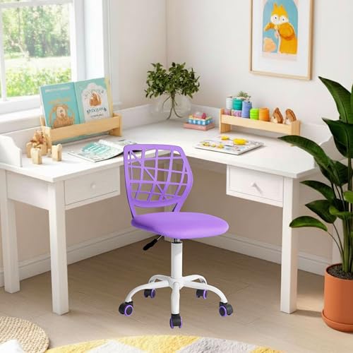 FurnitureR Kinderstuhl höhenverstellbar für Schreibtisch, ergonomischer bunter Jugendstuhl mit Rückenlehne & Armlehnen, Drehstuhl mit 5 Rollen, für Kinder 3–10 Jahre, bis 100 kg belastbar FurnitureR Kinderstuhl höhenverstellbar für Schreibtisch, ergonomischer bunter Jugendstuhl mit Rückenlehne & Armlehnen, Drehstuhl mit 5 Rollen, für Kinder 3–10 Jahre, bis 100 kg belastbar von FurnitureR