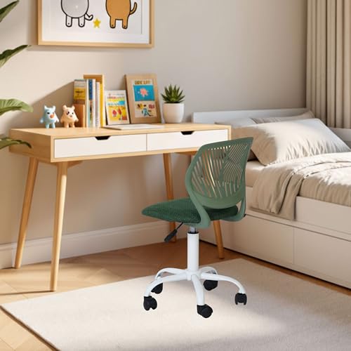 FurnitureR Kinderstuhl höhenverstellbar für Schreibtisch, ergonomischer bunter Jugendstuhl mit Rückenlehne & Armlehnen, Drehstuhl mit 5 Rollen, für Kinder 3–10 Jahre, bis 100 kg belastbar FurnitureR Kinderstuhl höhenverstellbar für Schreibtisch, ergonomischer bunter Jugendstuhl mit Rückenlehne & Armlehnen, Drehstuhl mit 5 Rollen, für Kinder 3–10 Jahre, bis 100 kg belastbar von FurnitureR