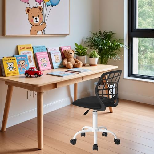 FurnitureR Kinderstuhl höhenverstellbar für Schreibtisch, ergonomischer bunter Jugendstuhl mit Rückenlehne & Armlehnen, Drehstuhl mit 5 Rollen, für Kinder 3–10 Jahre, bis 100 kg belastbar FurnitureR Kinderstuhl höhenverstellbar für Schreibtisch, ergonomischer bunter Jugendstuhl mit Rückenlehne & Armlehnen, Drehstuhl mit 5 Rollen, für Kinder 3–10 Jahre, bis 100 kg belastbar von FurnitureR