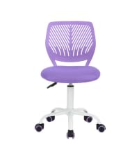 FurnitureR Schreibtischstuhl, ergonomischer Drehstuhl ohne Armlehnen, höhenverstellbarer Bürostuhl mit Rollen, komfortabler Arbeitsstuhl für Home Office, Schlafzimmer und Arbeitszimmer von FurnitureR