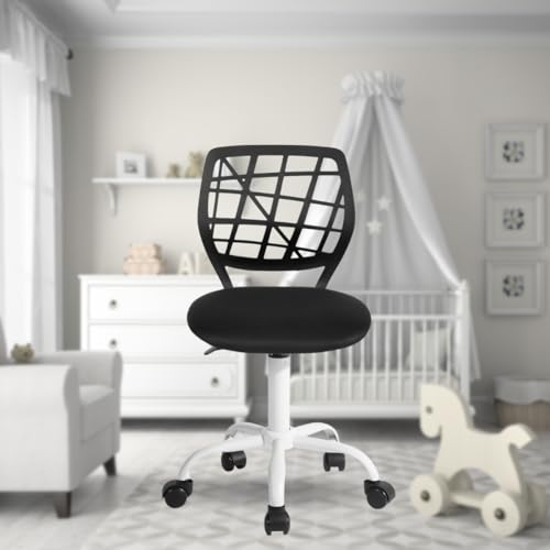 FurnitureR Vielseitiger Bürostuhl für Kinder, Arbeitsstuhl ohne Armlehnen, höhenverstellbar, drehbar, bunt, für Schule und Büro, Macaron FurnitureR Vielseitiger Bürostuhl für Kinder, Arbeitsstuhl ohne Armlehnen, höhenverstellbar, drehbar, bunt, für Schule und Büro, Macaron von FurnitureR