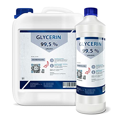 Glyzerin 99,5%, pflanzlich 1 l Flasche von Furthchemie