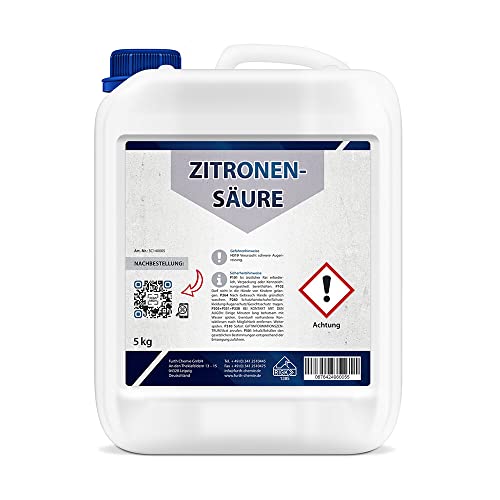 Zitronensäure flüssig, 10 l Kanister, Furth Chemie von Furthchemie