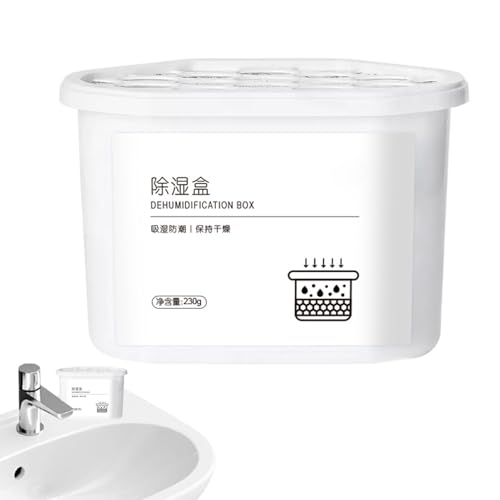 Furtryvl Closet Dehumidifier Moisture Absorber - Dehumidifier Moisture Absorber - Efficient Portable Long Lasting Damp Eliminator for Car Furniture Bathroom Workplace Kitchen Dampness Reduction Closet von Furtryvl