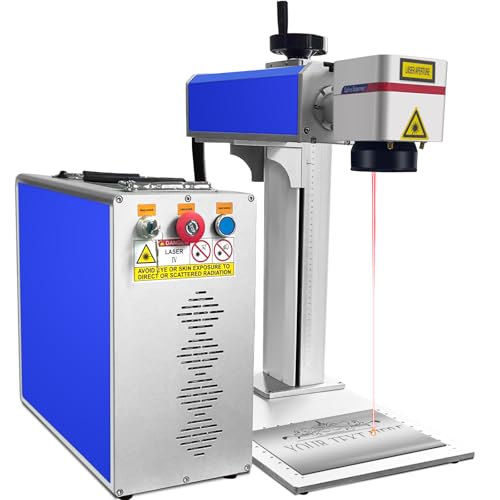 Furvveerr 50W Faserlasermarkierungsmaschine Faserlasergravierer Lasergraviermaschine 200 * 200MM 1064nm Feststoffmarkierungsmaschine für Metall Aluminium Stahl Gold Silberschmuck von Furvveerr