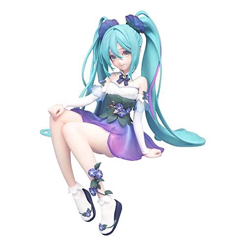Hatsune Miku Noodle Stopper PVC Statue Miku Flower Fairy Morning Glory 14 cm von Furyu