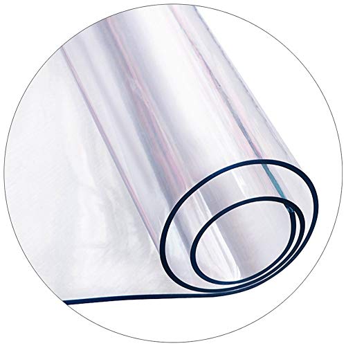 HYCH-Bodenschutzmatte Transparentes PVC Bodenmatte Aus Kunststoff Rutschfest Verschleiß,1.0mm,70x160cm von Fushou