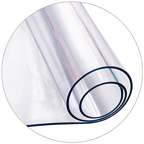 HYCH-Bodenschutzmatte Transparentes PVC Bodenmatte Aus Kunststoff Rutschfest Verschleiß,1.5mm,40x110cm von Fushou