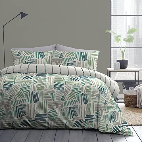 Fusion - Mona – Bettwäsche-Set – King Bed Size in Green von Fusion