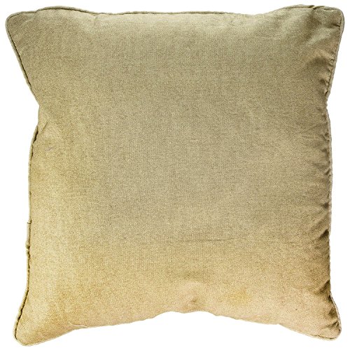 Fusion Sorbonne Kissen mit Füllung aus 100% Baumwolle, Natur, 43x43 cm Filled Cushion von Fusion