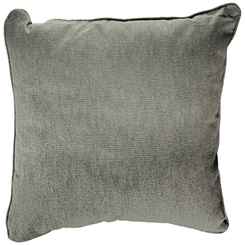 Fusion Sorbonne Kissen, 100% Baumwolle, gefüllt, Anthrazit, 43x43 cm Filled Cushion von Fusion