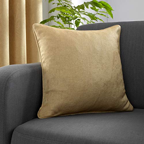 Fusion Strata-Blockout Kissen gefüllt Polyester Ocker von Fusion