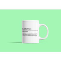 Tasse Fußballpapa ++ Geschenk Für Papa Vatertagsgeschenk Tasse Fußballpapa ++ Geschenk Für Papa Vatertagsgeschenk von Fussballkram