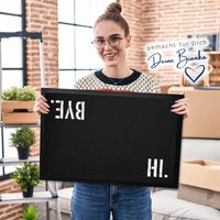 Fußmatte Hi Bye | Hello Goodbye Moin Tschüss Tach Auch Hallo Servus Ciao Mit Wunschtext Geschenk Türmatte Personalisiert Fußmatte Hi Bye | Hello Goodbye Moin Tschüss Tach Auch Hallo Servus Ciao Mit Wunschtext Geschenk Türmatte Personalisiert von FussmattenKINGde