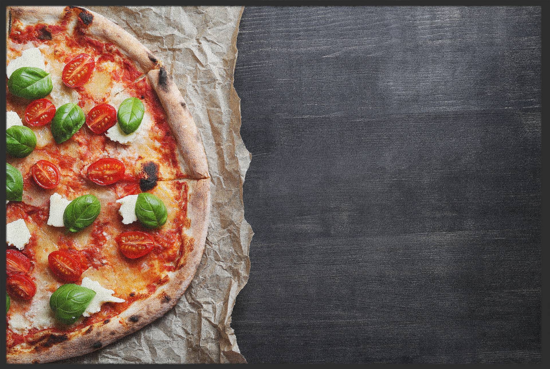 Sauberlaufmatte Pizza 10525 von Fussmattenwelt