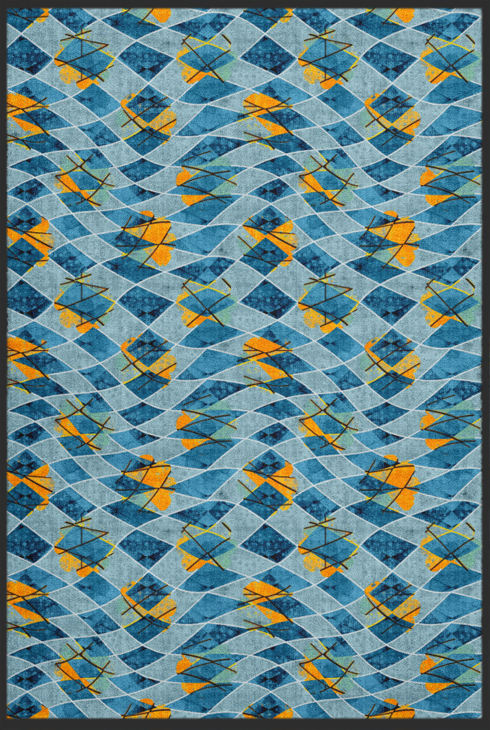 Teppich Patchwork 10651 von Fussmattenwelt