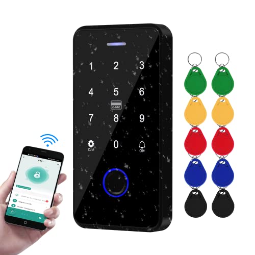 FusyTuly NFC Bluetooth Tuya Access Control Tastatur IP68 Wasserdicht RFID Zugangskontroller 13.56MHz Biometrische Fingerabdrücke Touch Tastatur + 10pcs Chips FusyTuly NFC Bluetooth Tuya Access Control Tastatur IP68 Wasserdicht RFID Zugangskontroller 13.56MHz Biometrische Fingerabdrücke Touch Tastatur + 10pcs Chips von FusyTuly