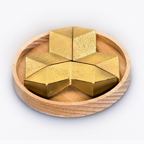 Futagami Massive Messing Bänkchen - Crystal 3-er Set von Futagami