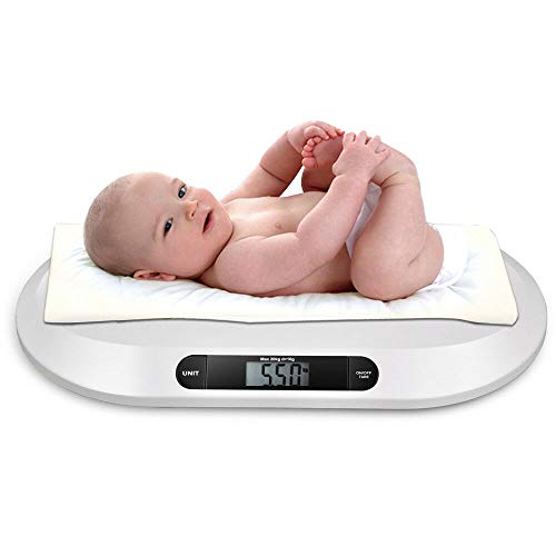 20KG/44LBS Elektronische Baby Waage Kinderwaage Babywaage Digital Tierwaage,55 cm x 32 cm x 3 cm von Futchoy
