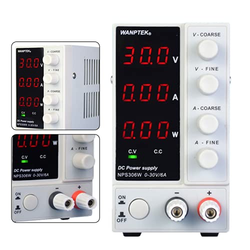 220V Labornetzgerät DC labornetzteil einstellbar0-30V/ DC0-6A Regelbar Netzgerät Stabilisiert Digitalanzeige Labornetzteil Netzteil Strommessgeräte Überlast- & Kurzschlussfest 220V Labornetzgerät DC labornetzteil einstellbar0-30V/ DC0-6A Regelbar Netzgerät Stabilisiert Digitalanzeige Labornetzteil Netzteil Strommessgeräte Überlast- & Kurzschlussfest von Futchoy