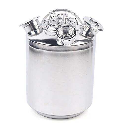 Futchoy 3-Kopf Reinigungstank Edelstahl, 10L Reinigungsbehälter für Bier, Zapfanlage Reinigungsset Bierfass mit Deckel, Bierreinigungsfass mit 30cm Fass Speer Länge Futchoy 3-Kopf Reinigungstank Edelstahl, 10L Reinigungsbehälter für Bier, Zapfanlage Reinigungsset Bierfass mit Deckel, Bierreinigungsfass mit 30cm Fass Speer Länge von Futchoy
