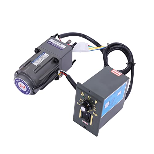 Getriebemotor Regelbar, 1400RPM, AC 220V 6W 20K Stufenlos Einstellbar Elektromotor, Hohe Drehmomente Einstellbarer Getriebemotoren für stufenlosen Regler mit elektrischen Getriebemotor Regelbar, 1400RPM, AC 220V 6W 20K Stufenlos Einstellbar Elektromotor, Hohe Drehmomente Einstellbarer Getriebemotoren für stufenlosen Regler mit elektrischen von Futchoy