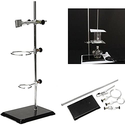 Labor Ständer Laborstativ Set 50cm für Metall Griff Unterstützung Laborstativ Lab Ständer Laborklemme Kolbenklemme Kondensatorklemmenständer Chemie Physikalische Experiment Labor Ständer Laborstativ Set 50cm für Metall Griff Unterstützung Laborstativ Lab Ständer Laborklemme Kolbenklemme Kondensatorklemmenständer Chemie Physikalische Experiment von Futchoy