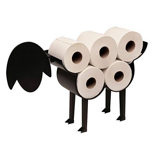 Schaf Form Klopapier Toilettenpapier aufbewahrung Badezimmer Dekor Handtuchpapier Regal Toilettenpapierhalter für Toilettenpapier Zickzack 5 Tissue Rolle von Futchoy