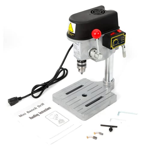 Standbohrmaschine Säulenbohrmaschine 340 Watt Mini Tischbohrmaschine Drehzahlregelung 0-16000rpm Bohrfutter 1-10mm Bohrtisch Standbohrmaschine Säulenbohrmaschine 340 Watt Mini Tischbohrmaschine Drehzahlregelung 0-16000rpm Bohrfutter 1-10mm Bohrtisch von Futchoy