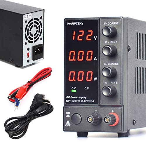 Stromversorgungen,Labornetzgerät,DC NPS1203W 0-120V 0-3A LED 3-stelliges Mini-Netzteil 220V Regelbar Stromversorgungen,Labornetzgerät,DC NPS1203W 0-120V 0-3A LED 3-stelliges Mini-Netzteil 220V Regelbar von Futchoy