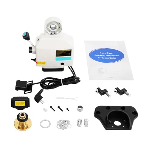 Vorschubgerät für Fräsmaschine 220V 95W X-Axis Feed-Fräsen Automatischer Vorschub Fräsmaschine Frästischvorschub Tischvorschub Vorschubgerät für Fräsmaschine 220V 95W X-Axis Feed-Fräsen Automatischer Vorschub Fräsmaschine Frästischvorschub Tischvorschub von Futchoy