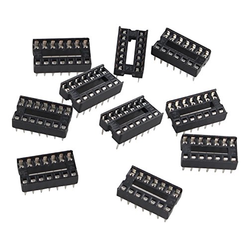 Futheda 10pcs 14 Pin 2,54 mm Pitch Dip/Dil IC Sockets Lötversion Adapter Futheda 10pcs 14 Pin 2,54 mm Pitch Dip/Dil IC Sockets Lötversion Adapter von Futheda