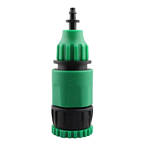 Futheda 4/7 mm und 8/11 mm Rohr T-Stück Wasser Gelenk Garten Rasen Sprinkler Rohr, Anschluss 1/10,2 cm Widerhaken Adapter 1/5,1 cm und 3/10,2 cm Zoll Wasserhahn-Anschluss für Bewässerung von Futheda