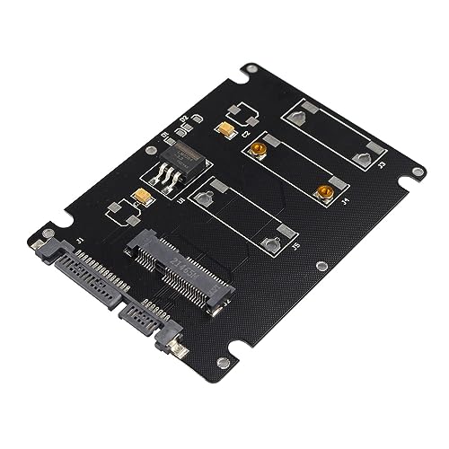 Futheda mSATA zu SATA III Konverter mSATA zu 2,5 Zoll SATA III HDD SSD Festplatten-Konverter Adapter mit Aluminiumgehäuse, kompatibel mit Windows/Linux/Mac OS 8.6 Futheda mSATA zu SATA III Konverter mSATA zu 2,5 Zoll SATA III HDD SSD Festplatten-Konverter Adapter mit Aluminiumgehäuse, kompatibel mit Windows/Linux/Mac OS 8.6 von Futheda