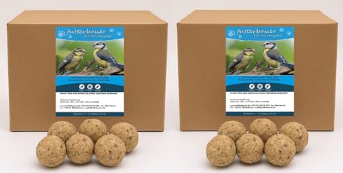 2 x 100 Stück Meisenknödel ohne Netz von Futterbauer von Futterbauer