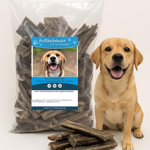 Futterbauer Rinderpansen 1 kg, Natürlicher Kausnack für Hunde, getrocknet Futterbauer Rinderpansen 1 kg, Natürlicher Kausnack für Hunde, getrocknet von Futterbauer