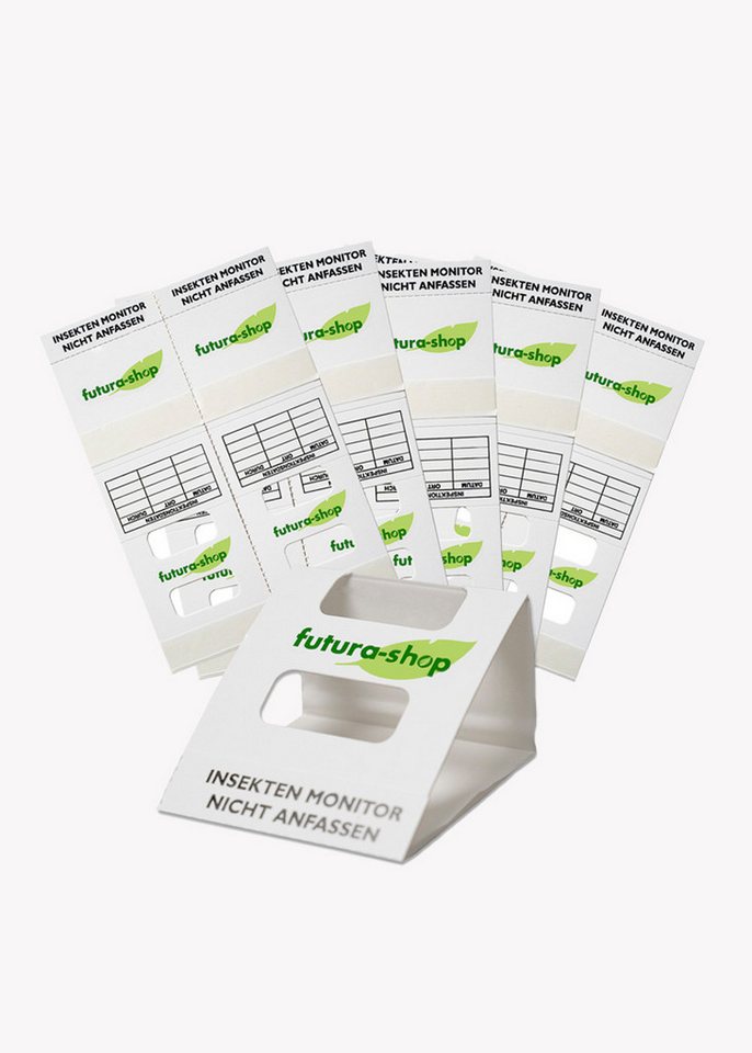 Futura-Shop Insektenfalle 10x Insektenfalle, Schabenfalle, Kakerlakenfalle wirkt 6-8 Wochen, gift- und lösemittelfreie Klebefläche von Futura-Shop