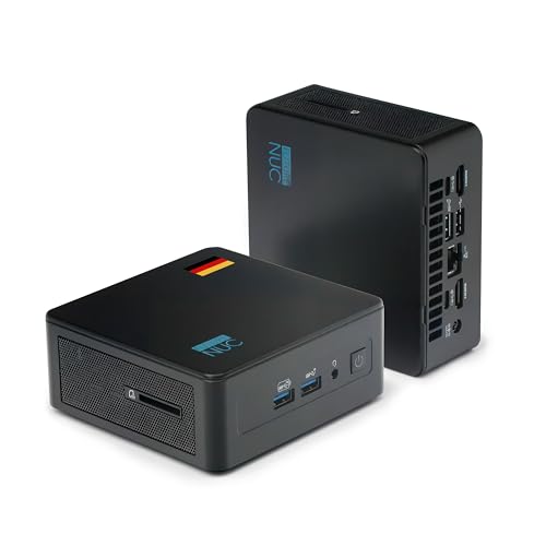 FutureNUC Pro Mini-PC Intel® Core i5-13420H • 8 Kerne, bis zu 4,6GHz • 16GB RAM, 512GB SSD • WiFi 6E, Bluetooth 5.3, Windows 11 Pro • Intel Iris Xe Grafik • Thunderbolt 4 • NUC Desktop Computer von FutureNUC