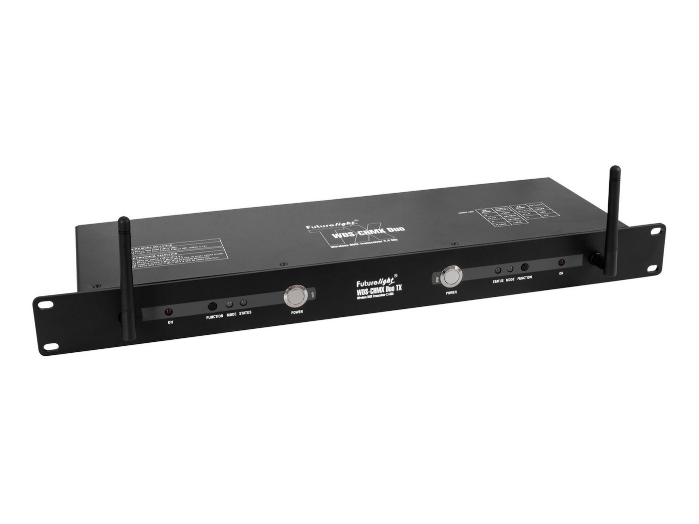Futurelight Discolicht FUTURELIGHT WDS-CRMX Duo TX Drahtlos-DMX-Transceiver Futurelight Discolicht FUTURELIGHT WDS-CRMX Duo TX Drahtlos-DMX-Transceiver von Futurelight